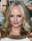 Marley Shelton wearing her hair long and loose