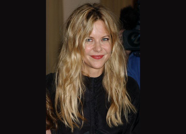 Meg Ryan - Natural look for long hair