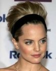 Mena Suvari's formal up do with a hair band