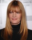 Michelle Stafford wearing a black turtleneck