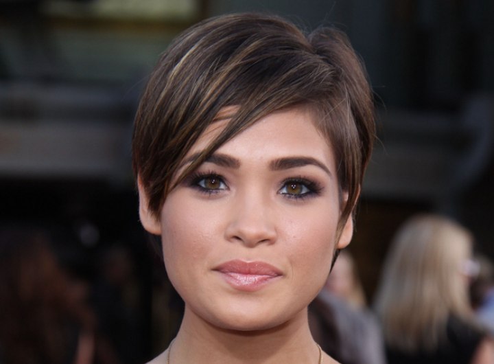 Nicole Anderson - modern short pixie cut