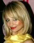 Nicole Richie with a mid-length bob