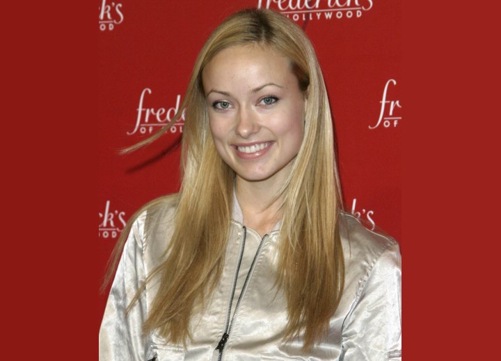 Olivia Wilde - Natural look for long hair