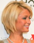 oval bob haircut