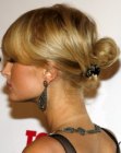 Paris Hilton up do