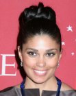 Rachel Roy with her hair up