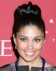 Rachel Roy wearing her hair up