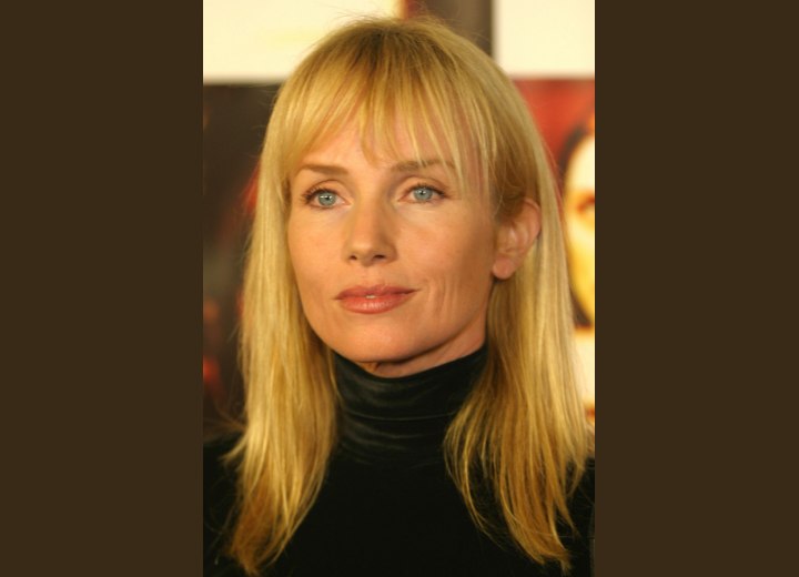 Rebecca de Mornay - Long hairstyle for older women