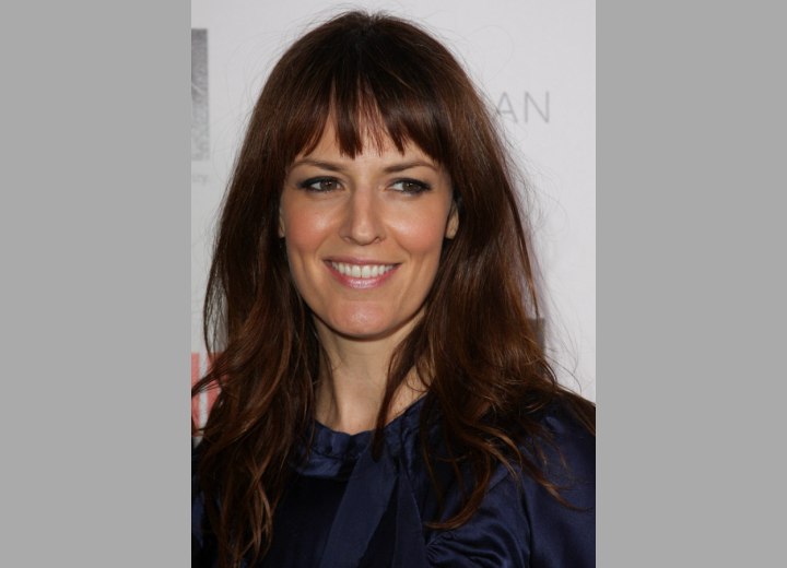 Rosemarie DeWitt sporting a long unfussy hairstyle