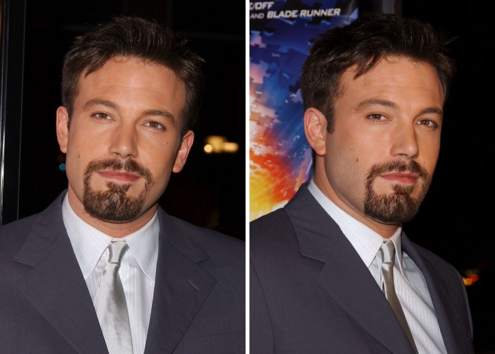 Ben Affleck hairstyle and beard