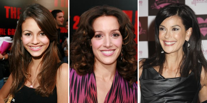 Celebrities with brown hair - Celebrity Brunettes