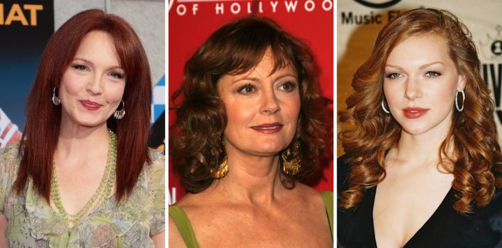 Celebrities with red hair - Celebrity redheads
