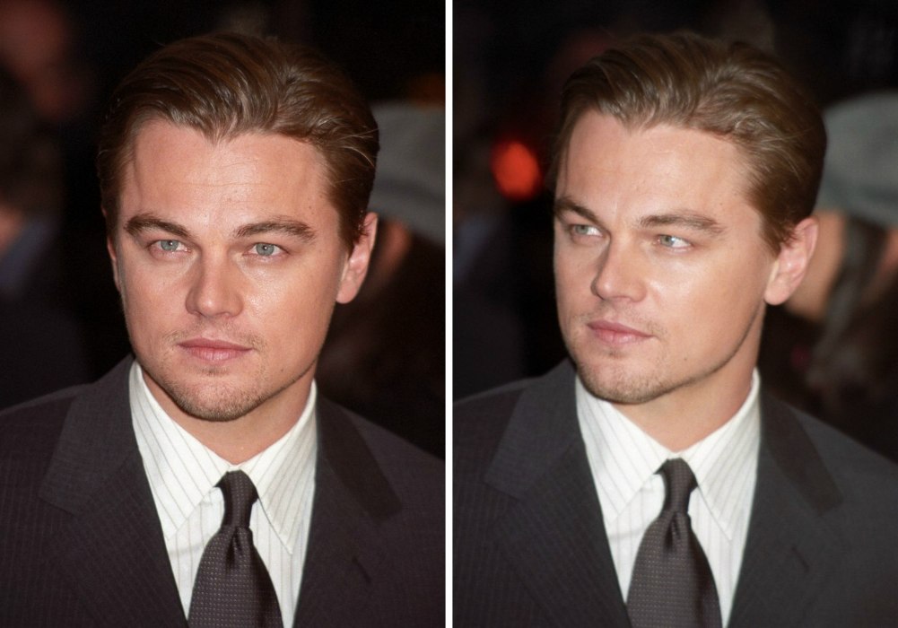 leonardo dicaprio hair