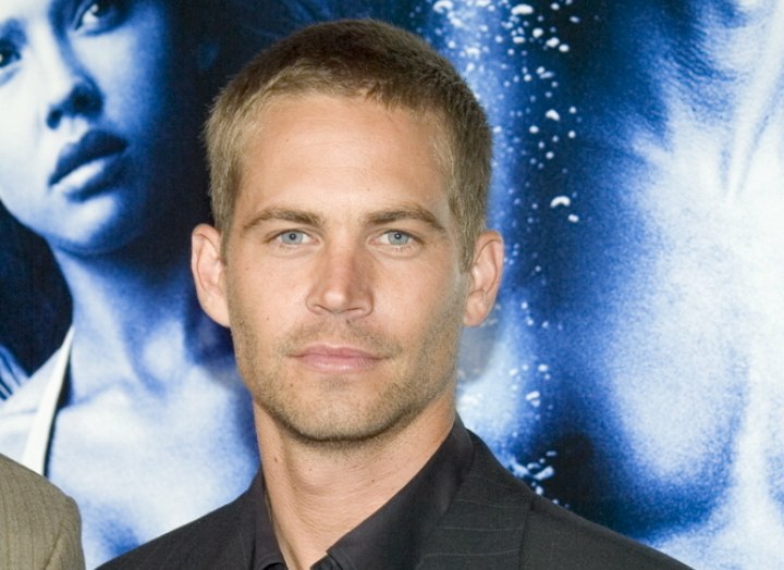 Paul Walker - Clippered buzz cut