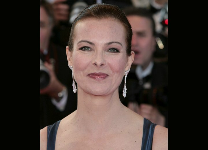 Carole Bouquet hair
