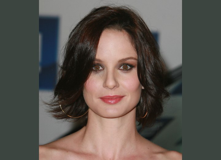 Sarah Wayne Callies - Medium length haircut with layers