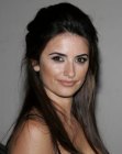 Penelope Cruz sporting a long hairstyle with height at the crown