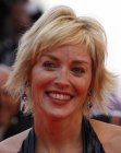 Sharon Stone rocking a short hairstyle