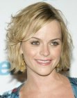 Taryn Manning wearing her hair in a neck length style