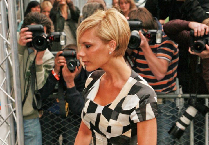 Victoria Beckham - Short fashion hairstyle