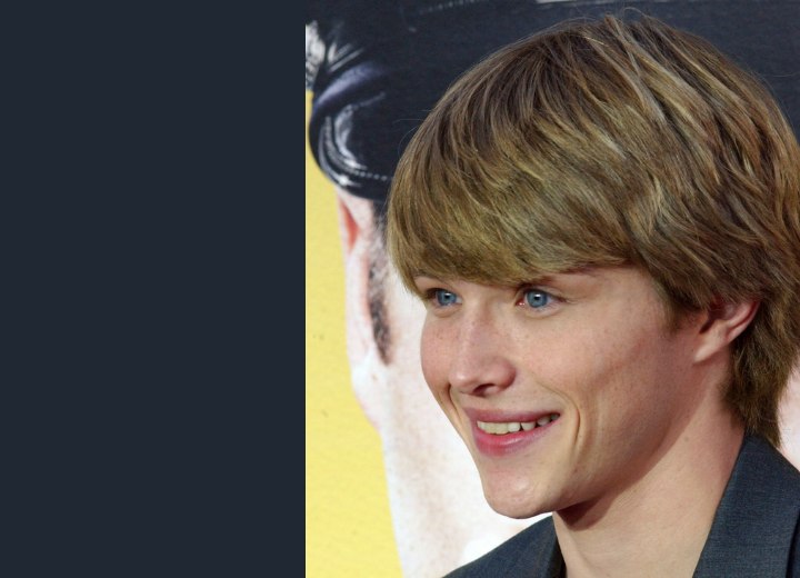 Short shag haircut for men - Sterling Knight