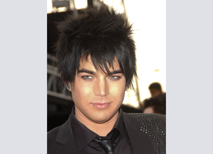 Adam Lambert's Iconic Blue Hair: A Look Back - wide 5