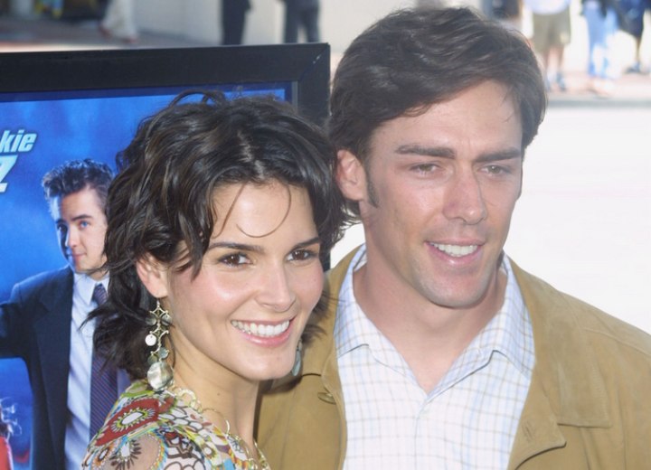 Angie Harmon and Jason Seahorn