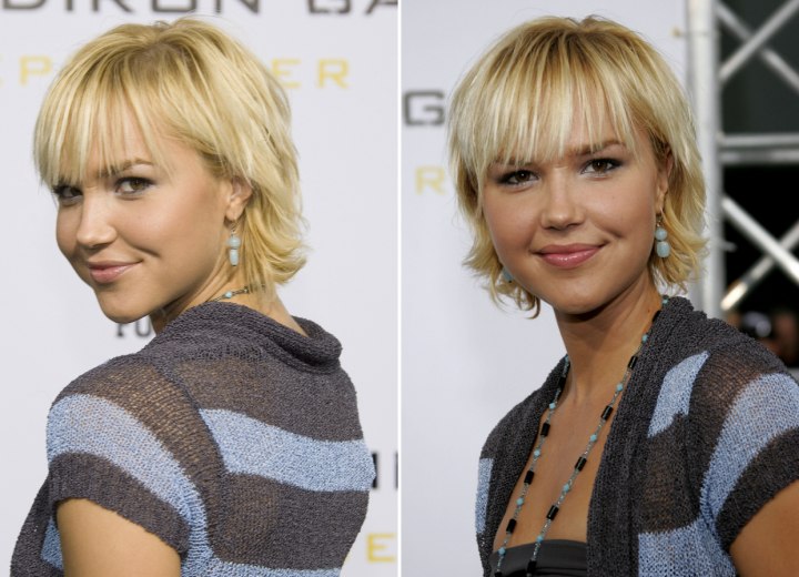 Arielle Kebbel - Short tomboy hairstyle