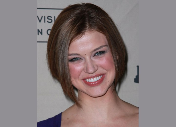 Adrianne Palicky - Elegant and versatile short bob hairstyle