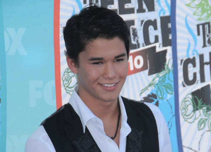 BooBoo Stewart with gelled hair