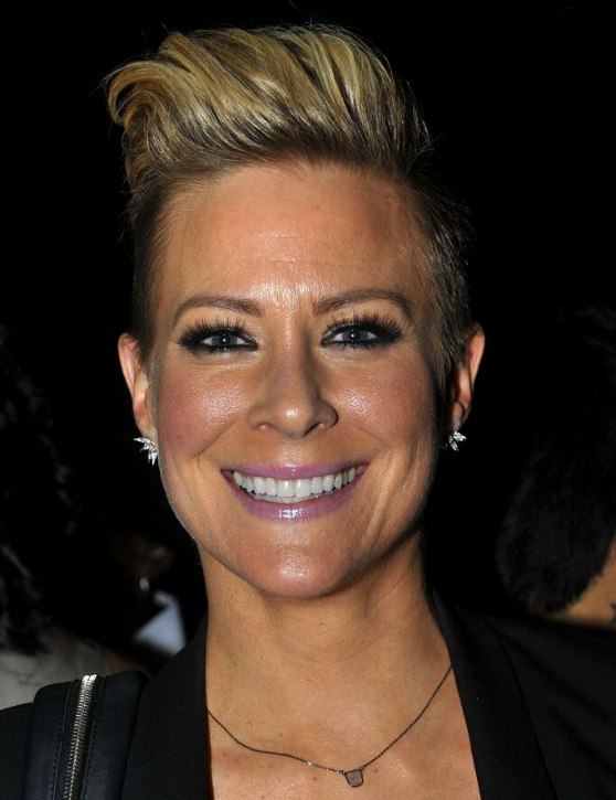 Brittany Daniel Very Short Boyish Haircut With The Sides And