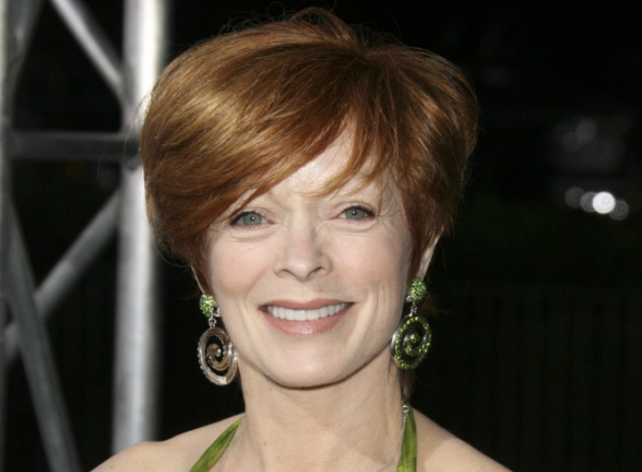 Frances Fisher hairstyle Short haircut for busy ladies Frances Fisher hairstyle Short haircut for busy ladies