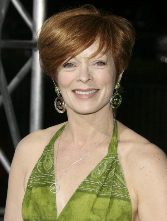 Frances Fisher hairstyle  Short haircut for busy ladies 