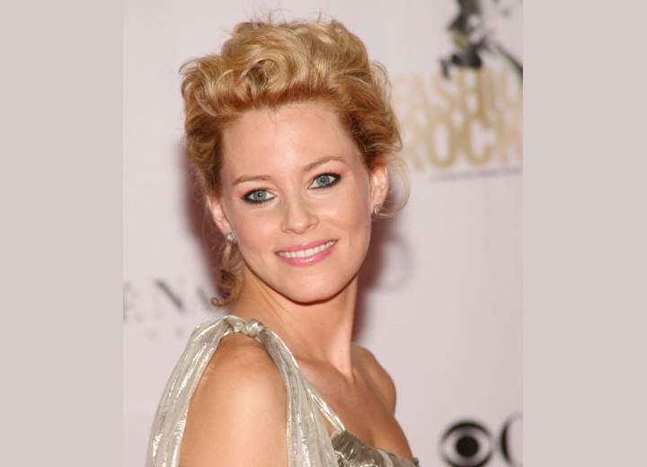 Elizabeth Banks - Updo with curls