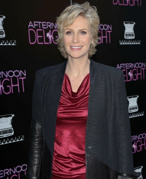 Jane Lynch pixie  Rejuvenating short hairstyle for a lady 