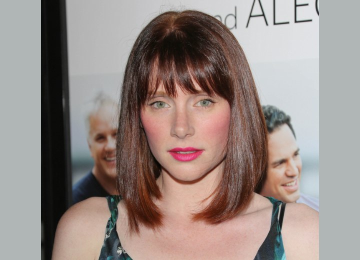 Bryce Dallas Howard - Bob hairstyle with a longer front