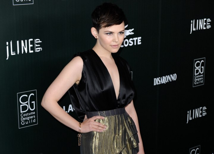 Ginnifer Goodwin's very short hairstyle