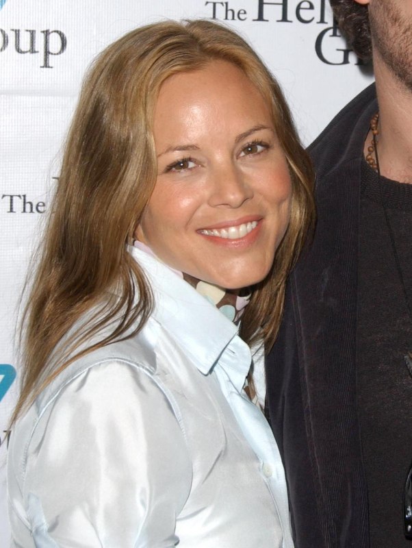 Maria Bello  Matching hair color for brown eyes and a 