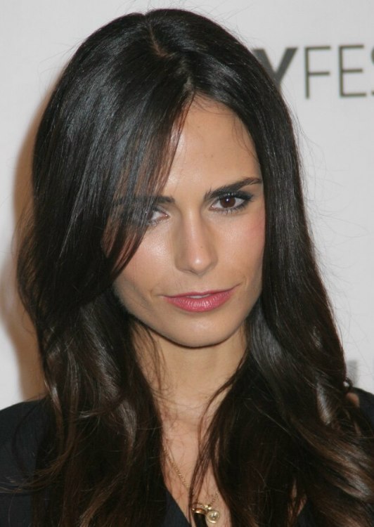 Jordana Brewster - Smooth long and past the collarbone 