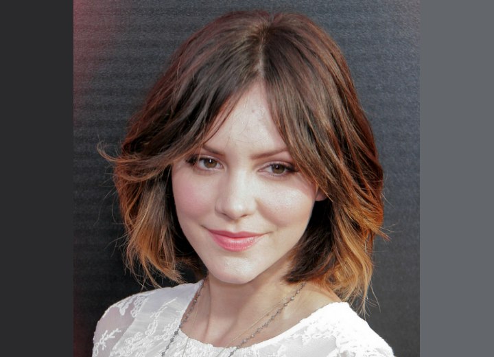 Hair color with an ombré effect - Katharine McPhee