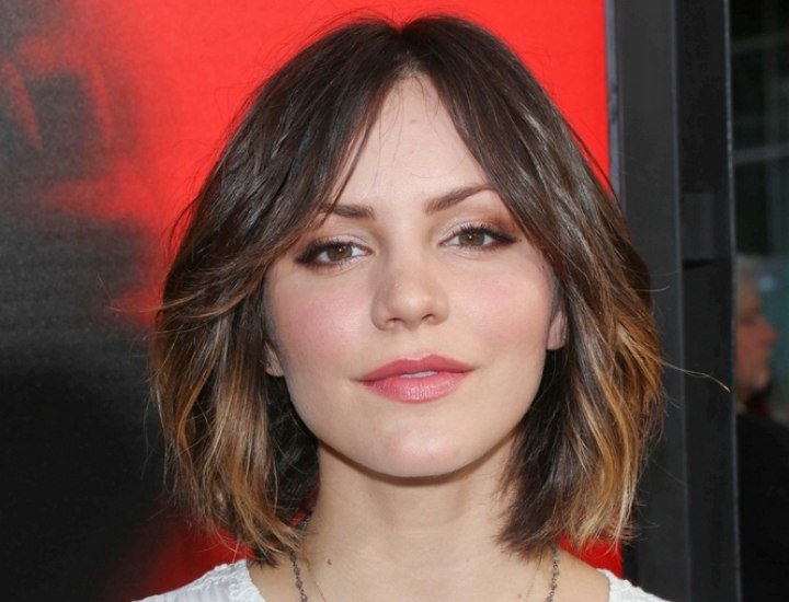 Katharine McPhee's fun and whimsical hairstyle