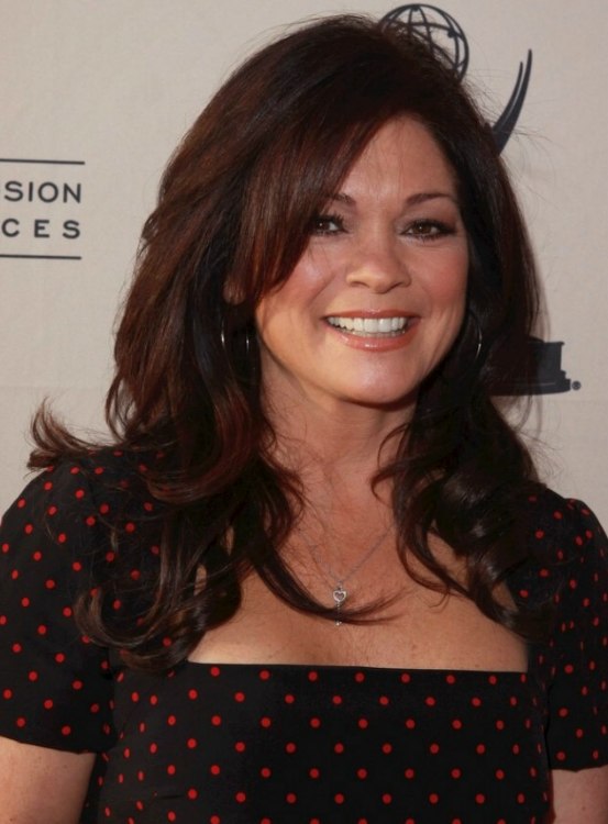 Valerie Bertinelli  Long hair that makes a 50 plus woman 