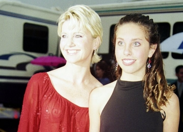 Olivia Newton-John - Short hairstyle with a longer back section