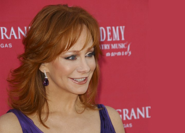 Hairstyles for older women - Reba McEntire