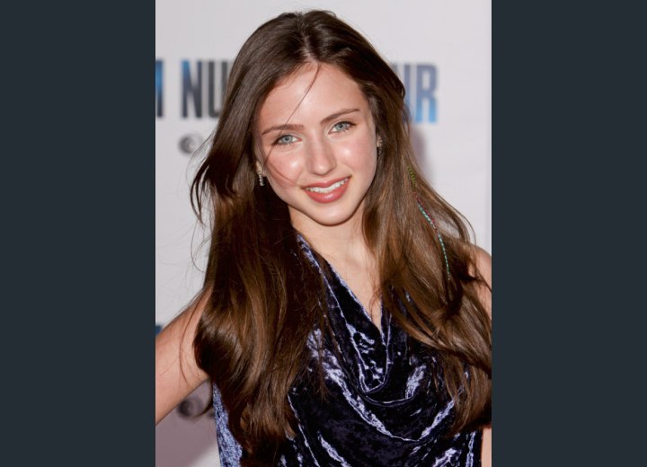 Long hairstyle for a heart shaped face - Ryan Newman