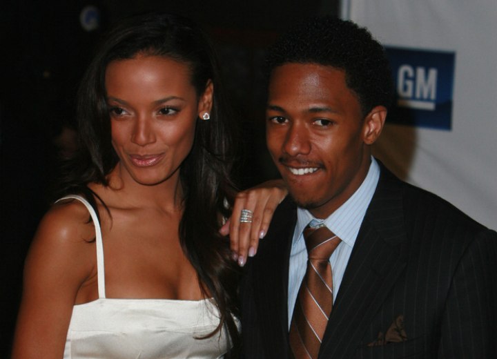 Selita Ebanks wearing a white satin dress