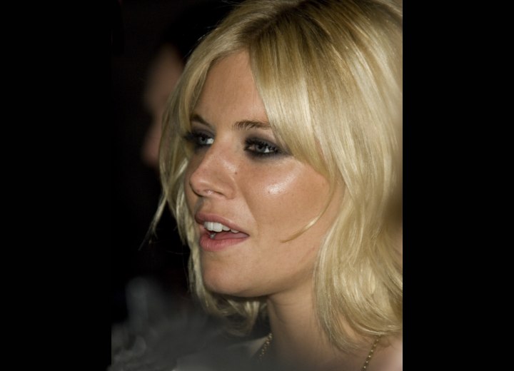 Sienna Miller's hair color