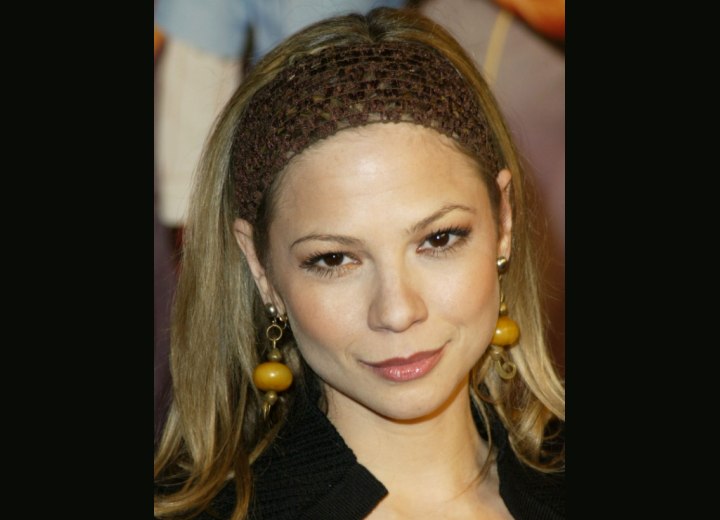 Tamara Braun's layered hair with textured ends
