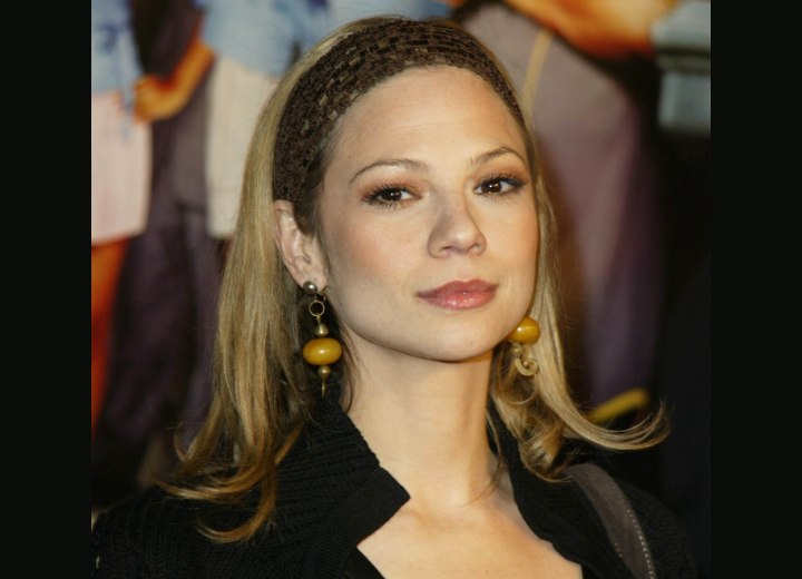 Hairstyle for high cheekbones - Tamara Braun