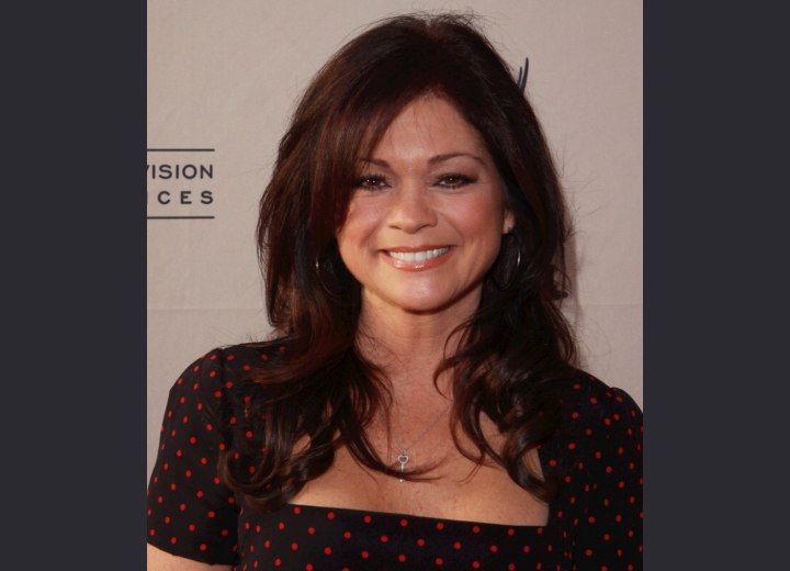 Long hairstyle for older women - Valerie Bertinelli